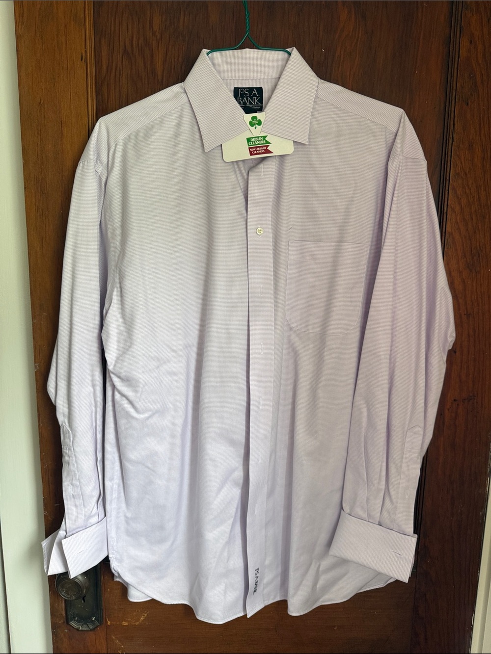 Jos. A Bank Light Purple Dress Shirt - Size 16, 35